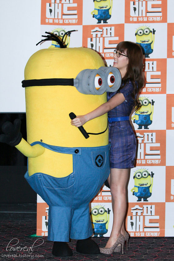 SNSD Taeyeon at Despicable Me press conference