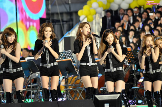 SNSD Pyeongchang Olympics concert