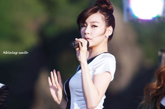 Tiffany focus @ KBS Jeju 7 Wonders Concert