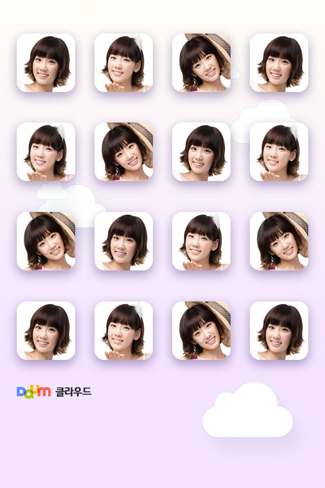 Daum Cloud smartphone wallpapers