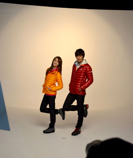 Yoona and Lee Minho Eider photoshoot