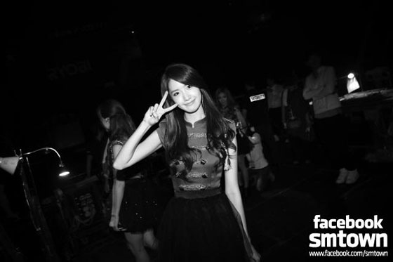 SMTown Tokyo concert black & white