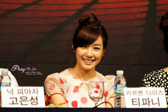 SNSD Tiffany Fame Musical press conference