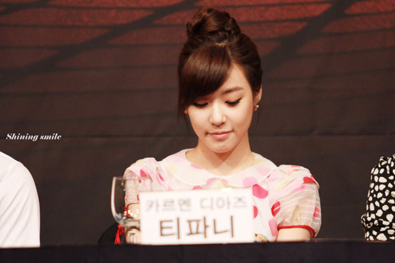 SNSD Tiffany Fame Musical press conference
