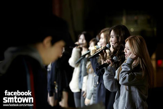 Girls Generation SMTown New York rehearsal