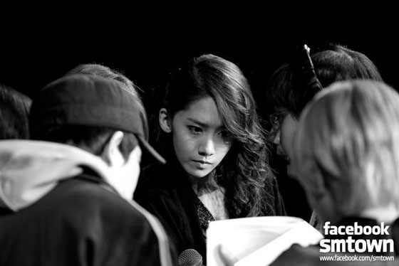 SNSD Yoona SMTown New York rehearsal