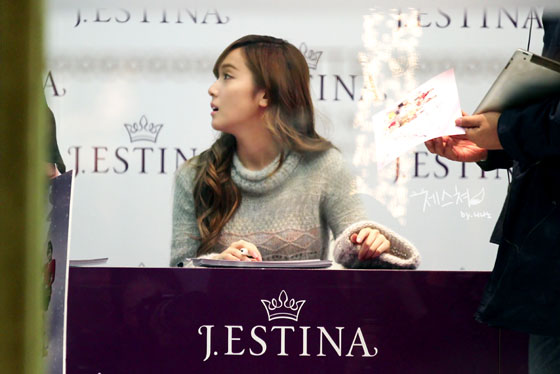 SNSD Jessica Jestina fan signing