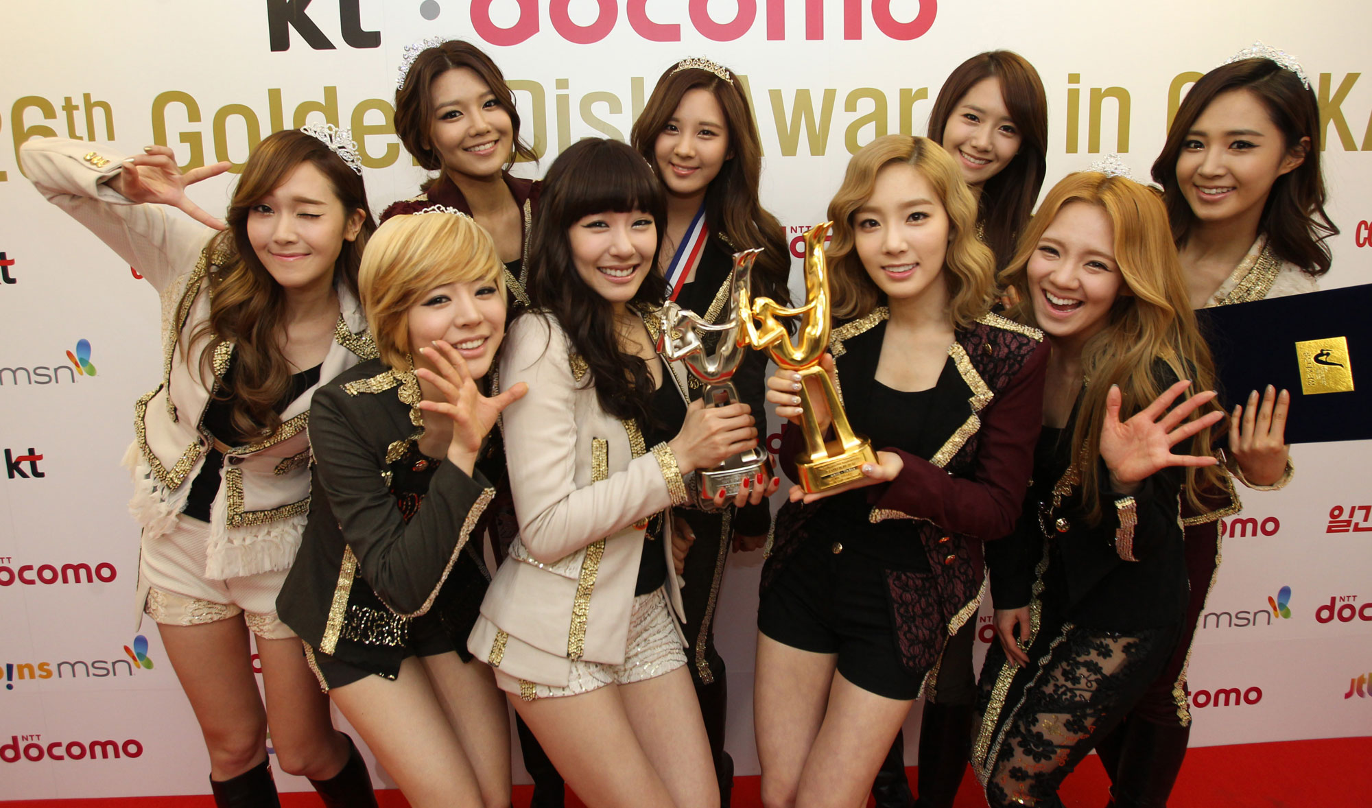 Golden Disk Awards in Osaka 2012