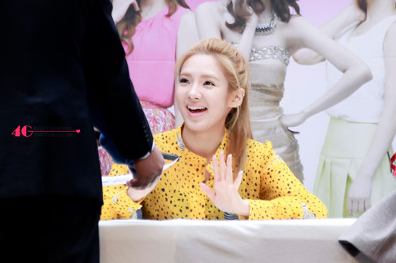 Hyoyeon Lotte Department Store event