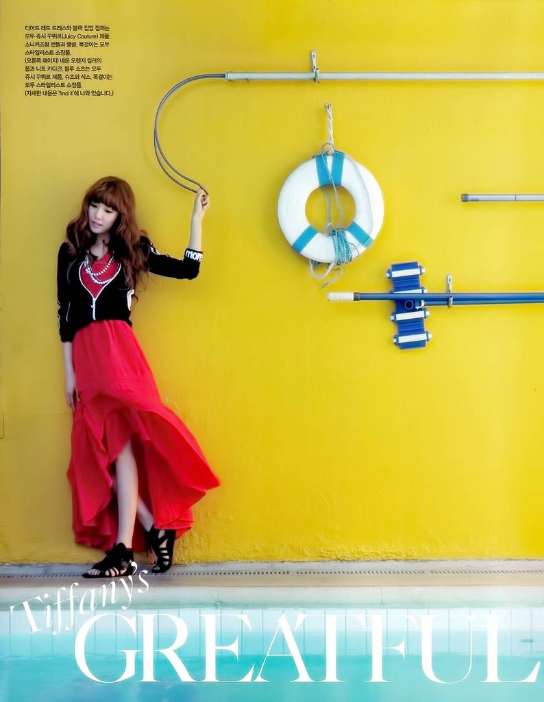 SNSD Tiffany Vogue Girl Magazine