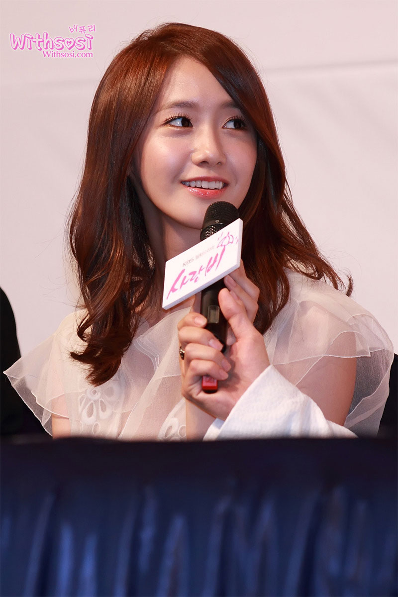 Yoona Love Rain press conference