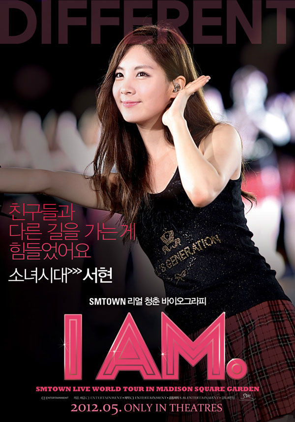 SNSD members I AM posters