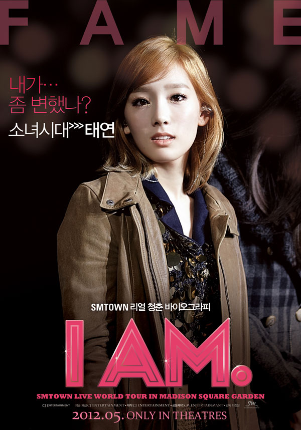 SNSD members I AM posters