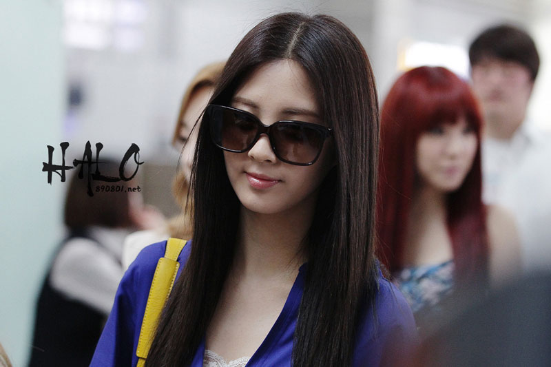 SNSD Seohyun Incheon Airport to Los Angeles