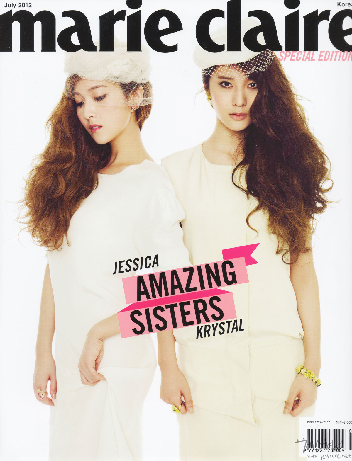 Marie Claire amazing Jung sisters