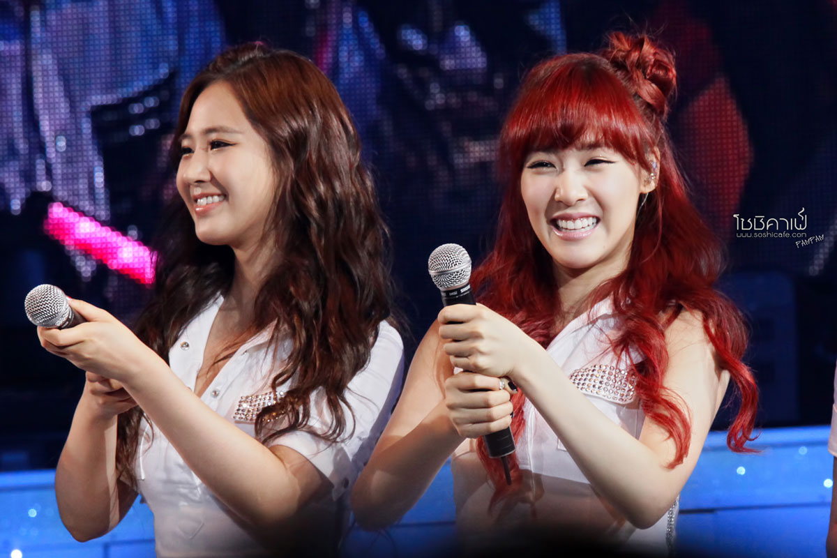 SNSD Yuri and Tiffany K-pop Nation Concert in Macau