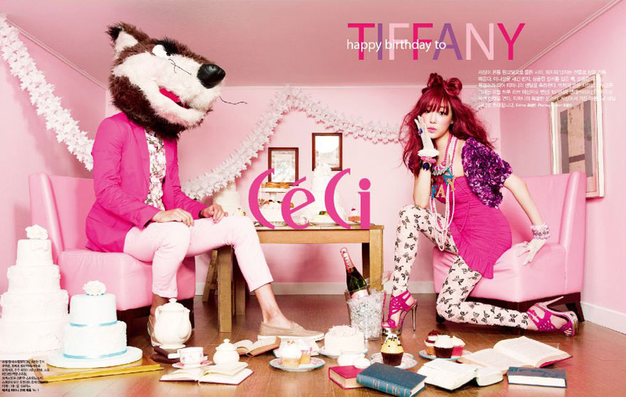 SNSD Tiffany Ceci Magazine