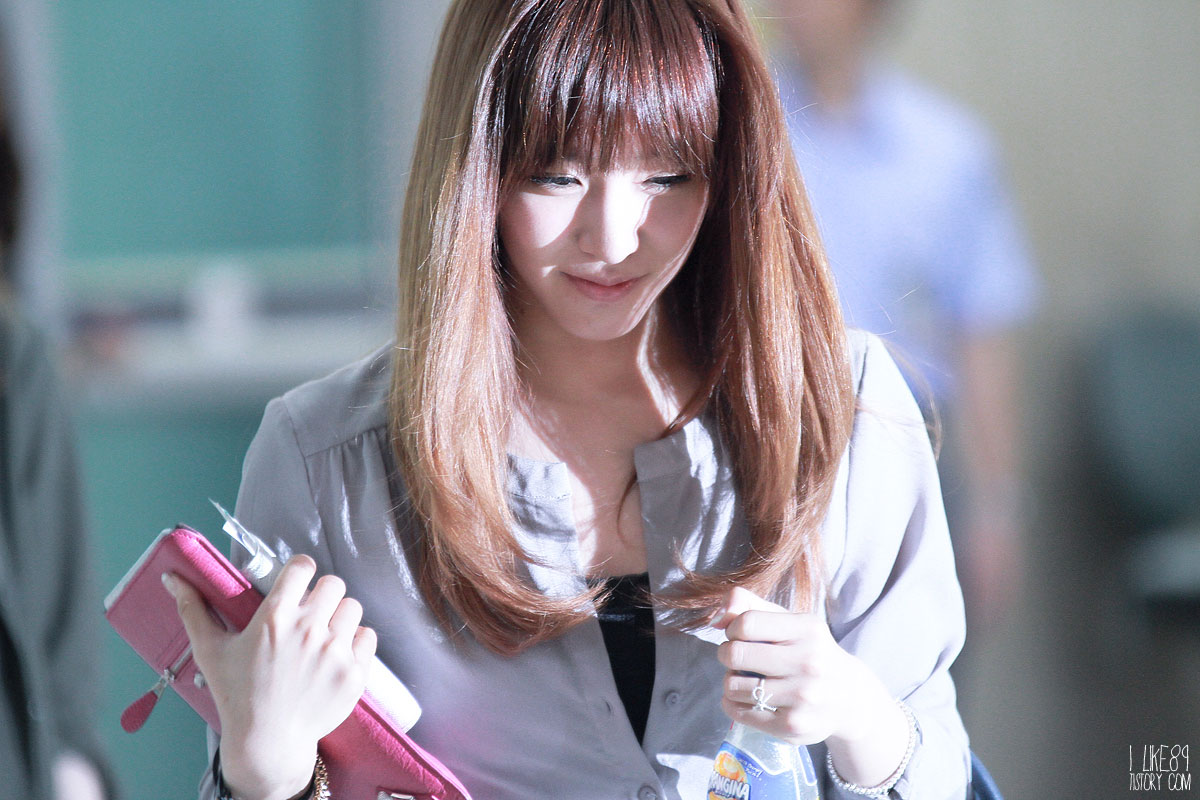 Tiffany @ Gimpo Airport from Japan