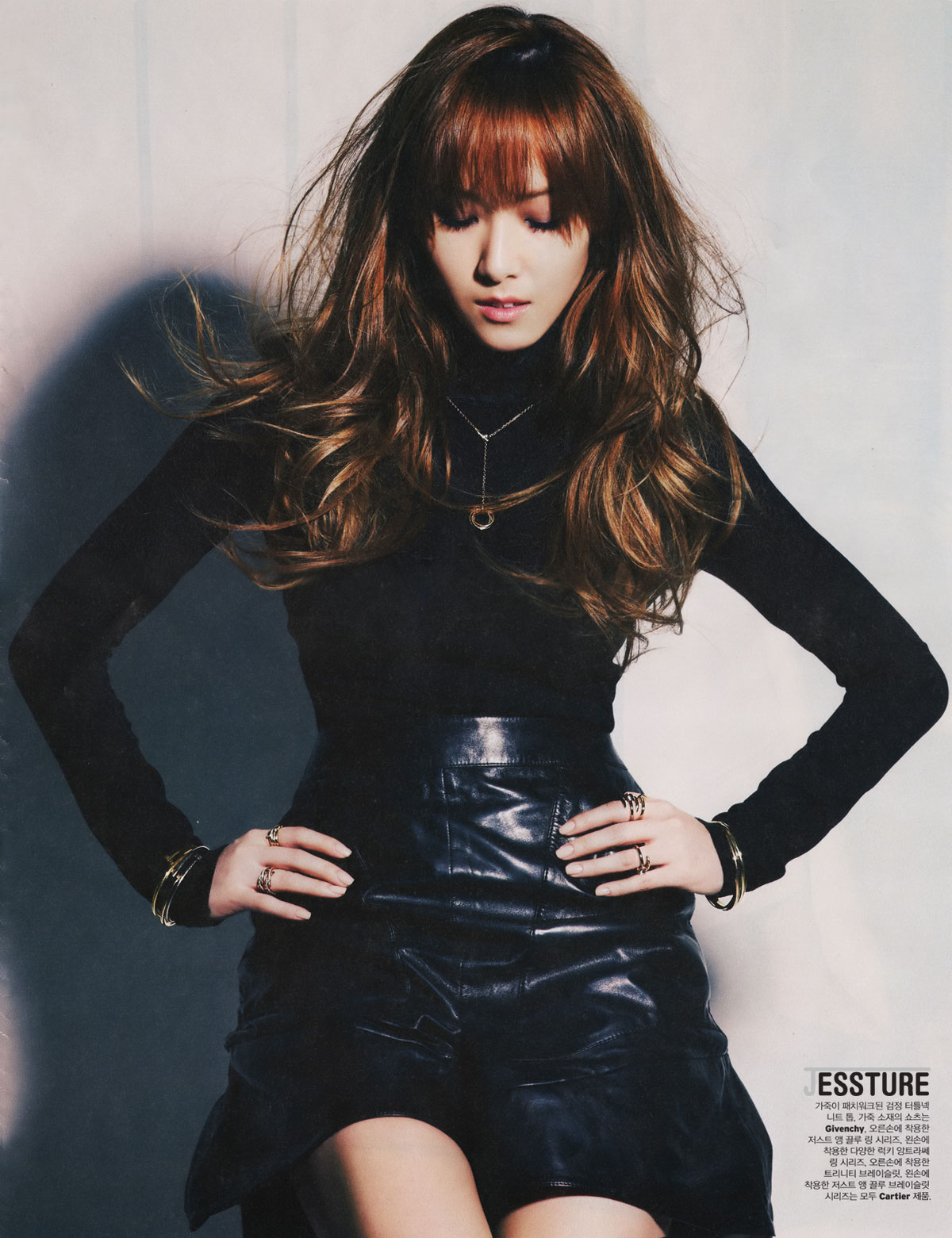 SNSD Jessica W Korean Magazine