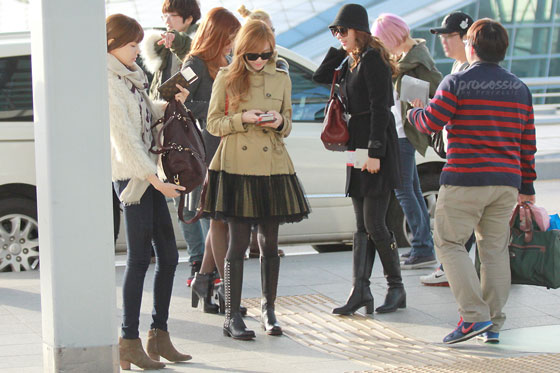 Girls Generation Korean Incheon Airport