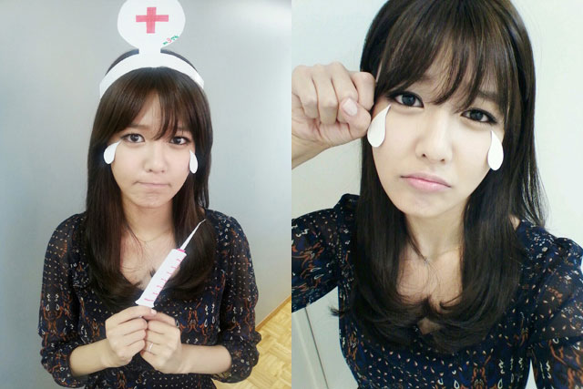 Sooyoung 3rd Hospital selca