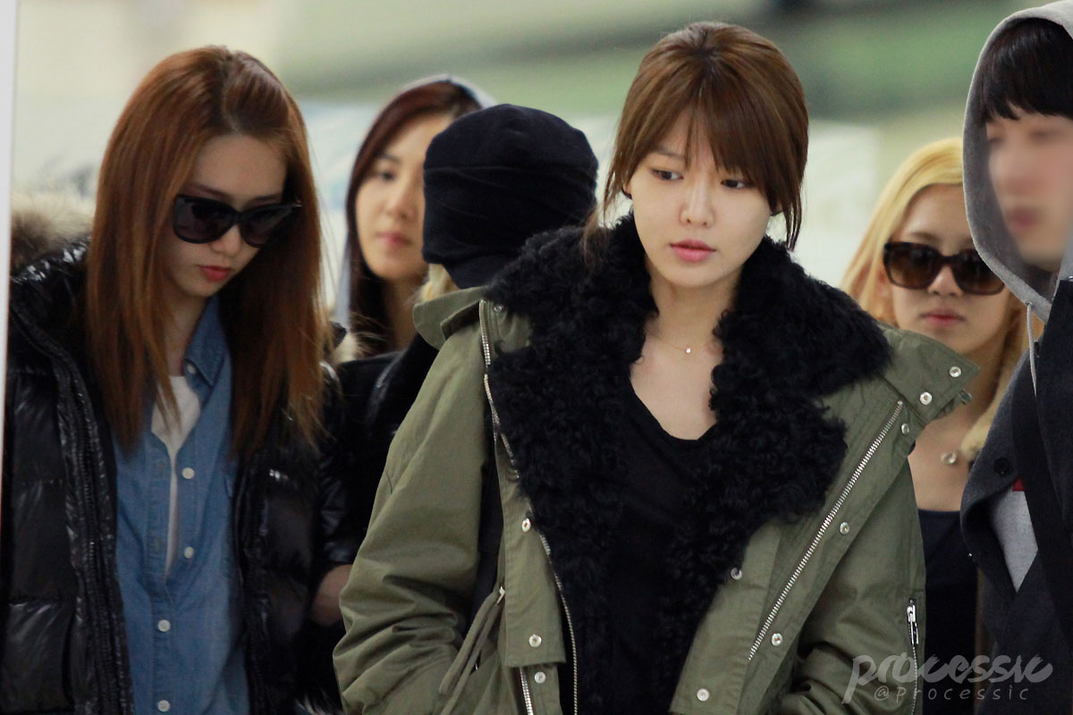 Gimpo Airport from Japan 130218