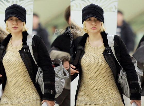Snsd Sunny Gimpo Airport style