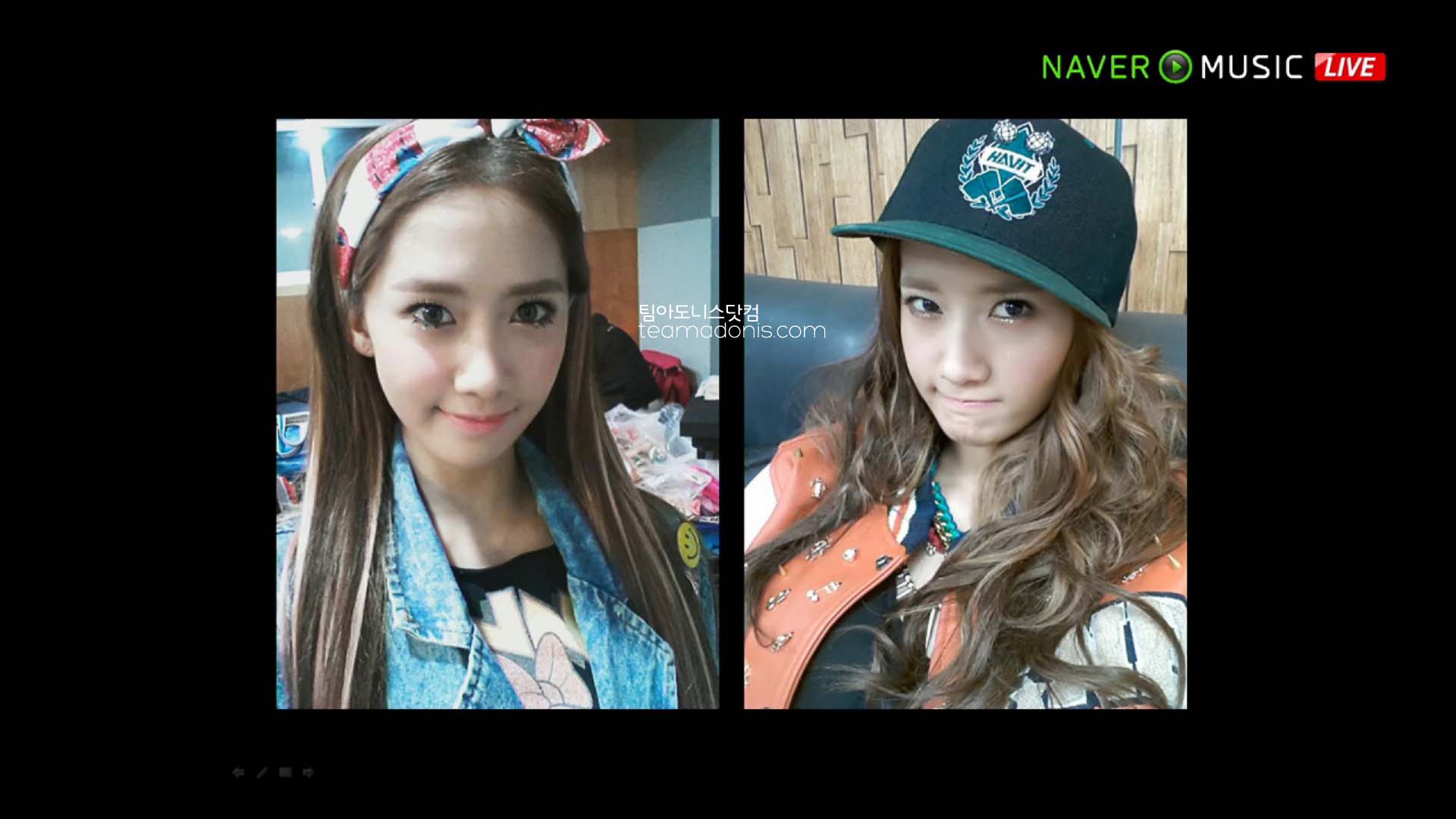 Naver V Concert screencaps