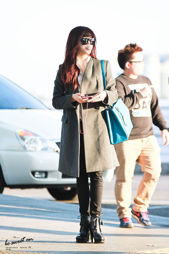 Snsd Tiffany Incheon Airport style