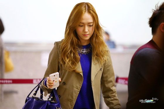 Snsd Jessica Gimpo Airport style