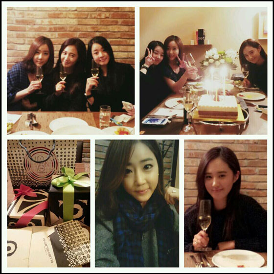 Yuri hanging out with yoga teacher