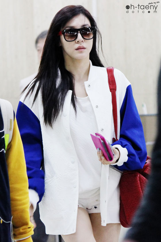 SNSD Tiffany Gimpo Airport style