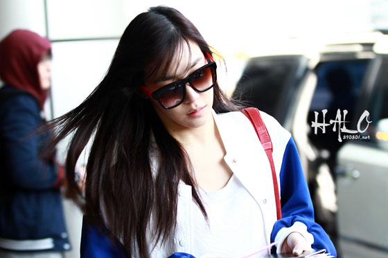 SNSD Tiffany Gimpo Airport style
