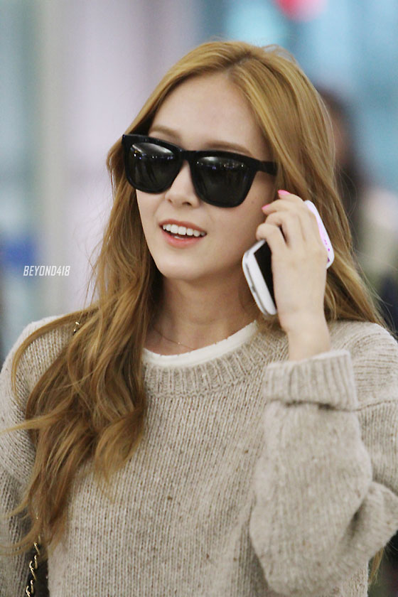 SNSD Jessica Incheon Airport style