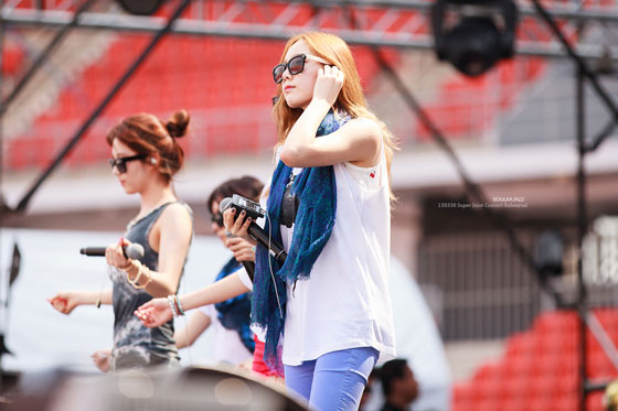SNSD Taeyeon Super Joint Concert rehearsal