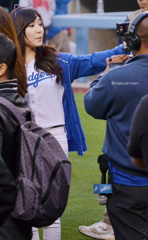 SNSD Tiffany LA Dodgers fan meeting