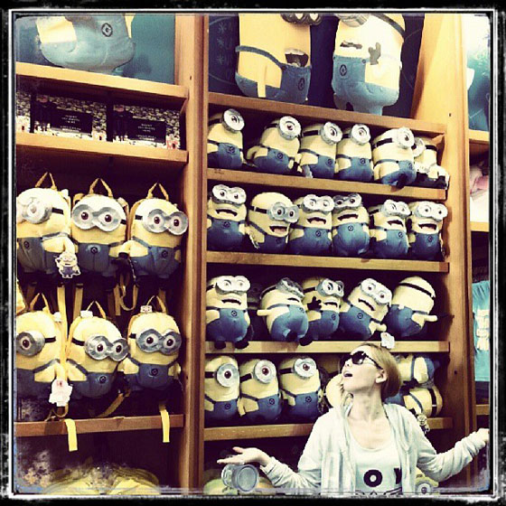 SNSD Taeyeon Despicable Me Instagram