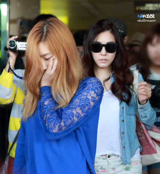 SNSD Gimpo Airport from Beijing