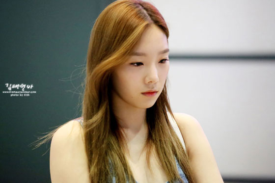 SNSD Taeyeon Incheon Airport from Vegas