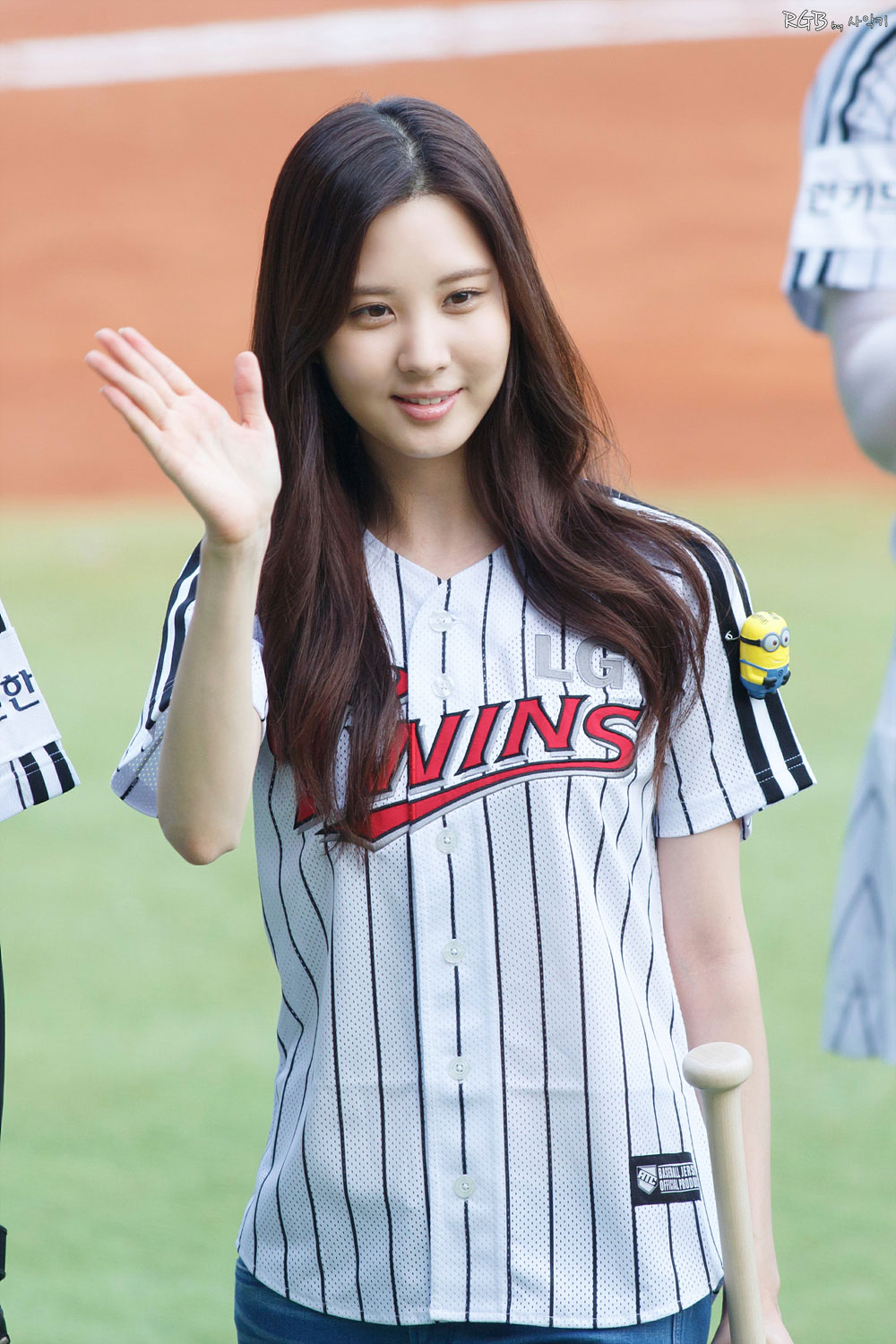 Seohyun @ LG Twins baseball game