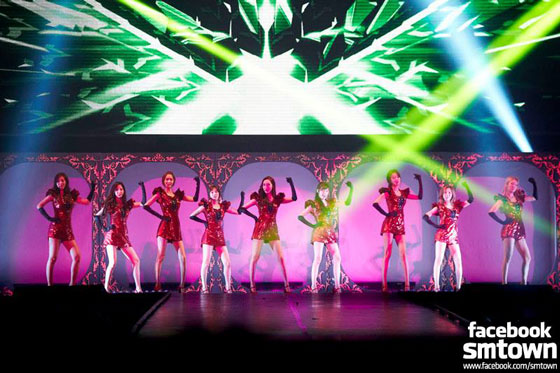 SNSD World Tour 2013 Singapore official FB pics