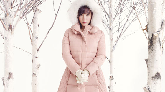 SNSD Tiffany QUA winter fashion wallpaper