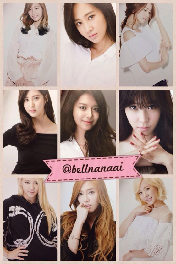Girls Generation SMTOWN Week postcard