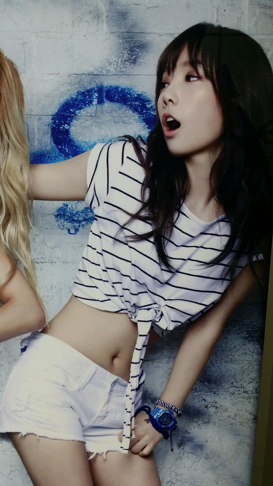 SNSD Taeyeon Baby-G subway ad 2014