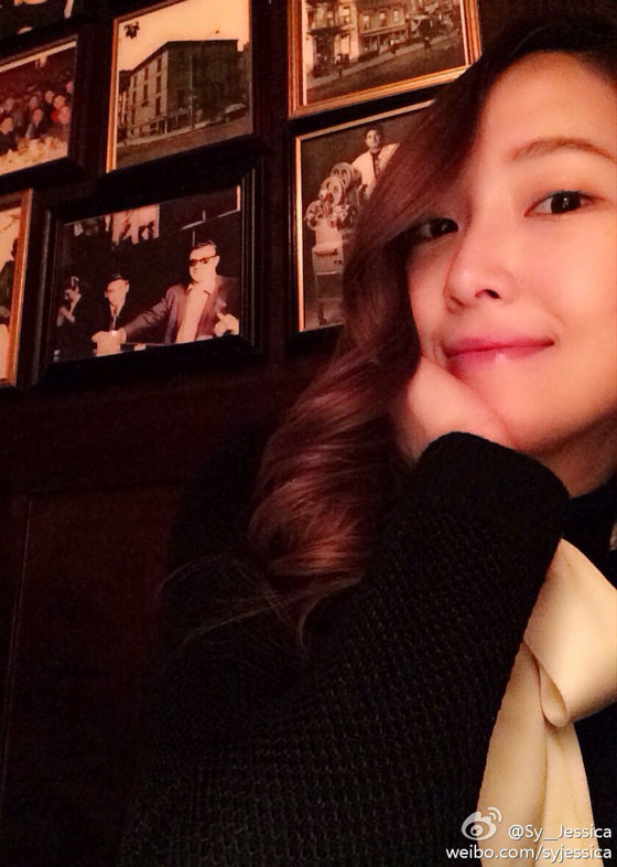 SNSD Jessica February 2014 Weibo selca