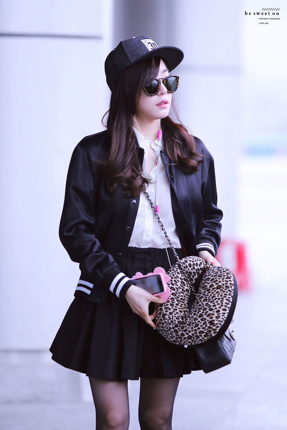 SNSD Tiffany Gimpo airport fashion 140301