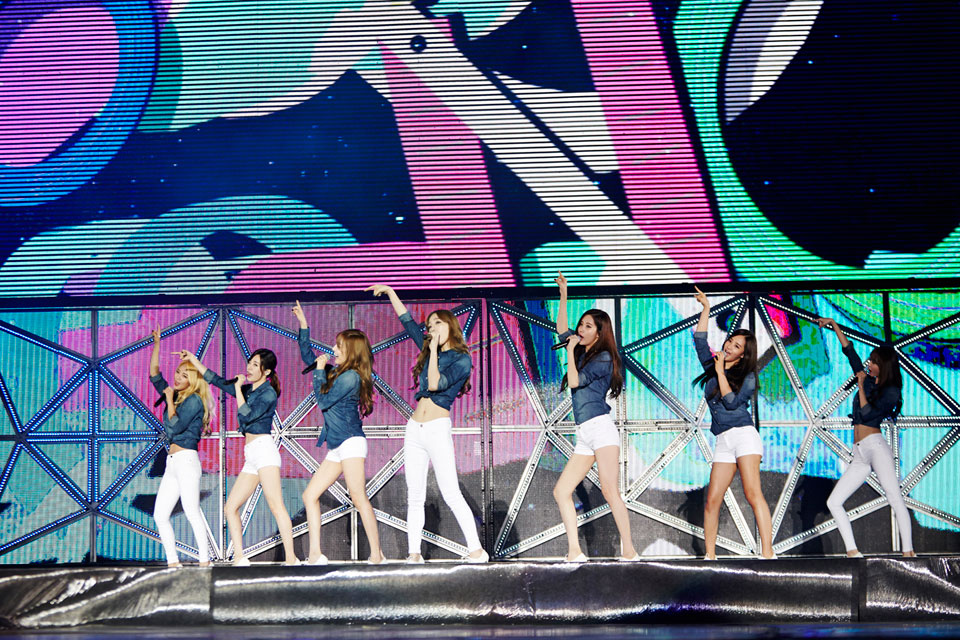 Girls Generation SMTOWN Live World Tour IV in Shanghai