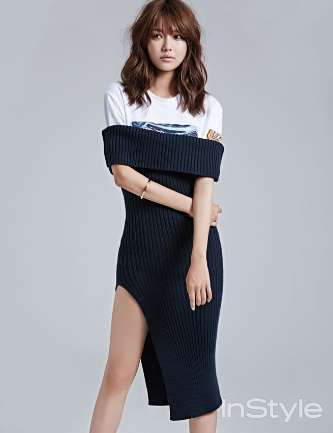 SNSD Sooyoung Low Classic Instyle Magazine