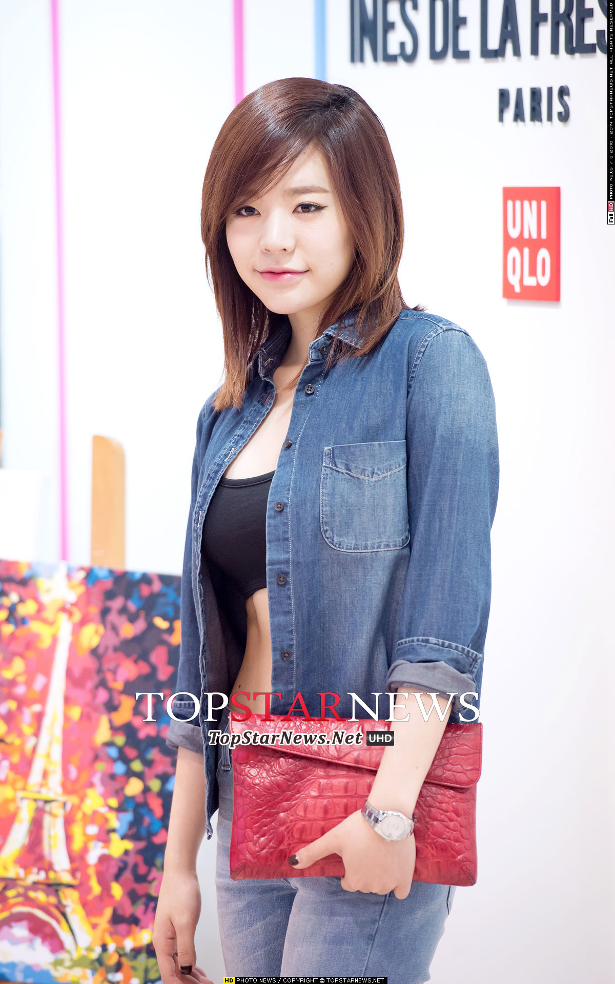 Sunny Uniqlo product launching event