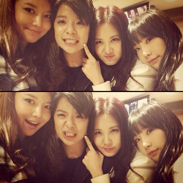SNSD Taeyeon Sooyoung Amber Seohyun Instagram